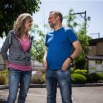 Carrie Westvang donated a kidney to her husband Robb in a recent transplant operation. The couple own Locals Espresso stands in Marysville, Stanwood and Arlington. (Andy Bronson / The Herald)