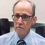 Via video monitor April 15, Terrence Miller, a retiree living in the Edmonds area, pleaded not guilty to the first-degree murder of Jody Loomis in 1972, during his arraignment at Snohomish County Courthouse in Everett. His bail was lowered and stricter release conditions were added Friday by Judge David Kurtz. (Andy Bronson / The Herald)