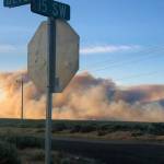 Wildland fire in Grant County grows to 28 square miles