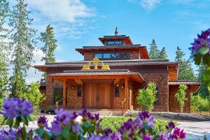 This new temple marries Northwest style with Tibetan Buddhism