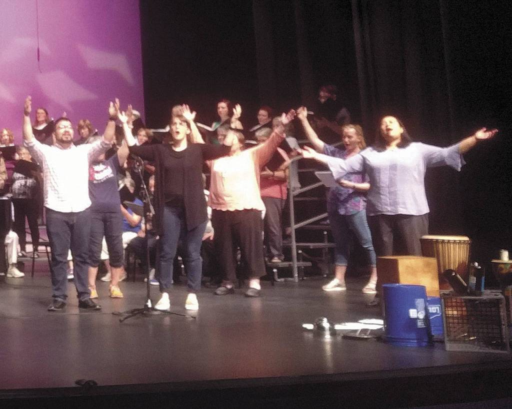 The Everett Chorale ‘Will Sing For Food’ at Sunday’s concert