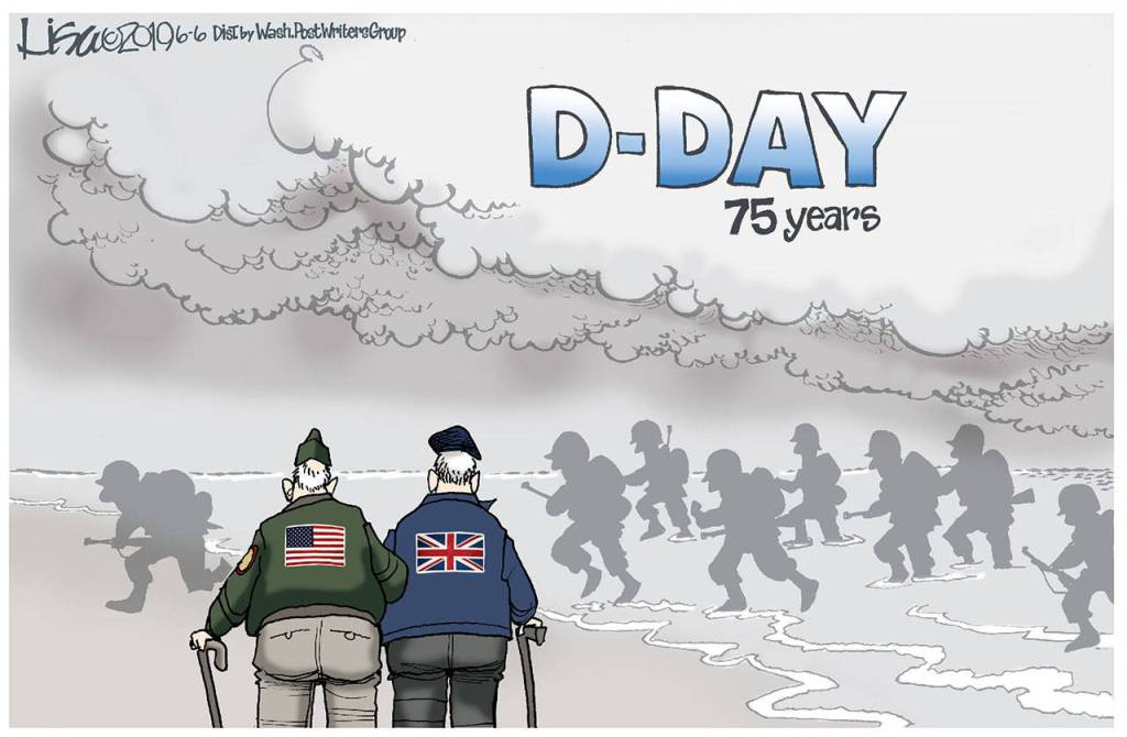 Editorial cartoons for Sunday, June 9