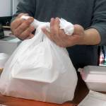 Single-use plastic bags are set to be banned from Bremerton as of Jan. 1 after the city council voted 6-1 to regulate the distribution of single-use plastic and biodegradable carryout bags. (Sue Misao / The Herald)