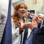 Scenes of the graduation for Glacier Peak High Schools Class of 2019 at Angel of the Winds Arena in Everett on June 10, 2019. (Kevin Clark / The Herald)