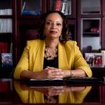Gloria Jarmon, head of the inspector generals audit divisionof the Health and Human Services Office of Inspector, poses for a photograph in her office Monday in Washington. Mandatory reporting is not always happening, and beneficiaries deserve to be better protected, Jarmon says. (AP Photo/Andrew Harnik)