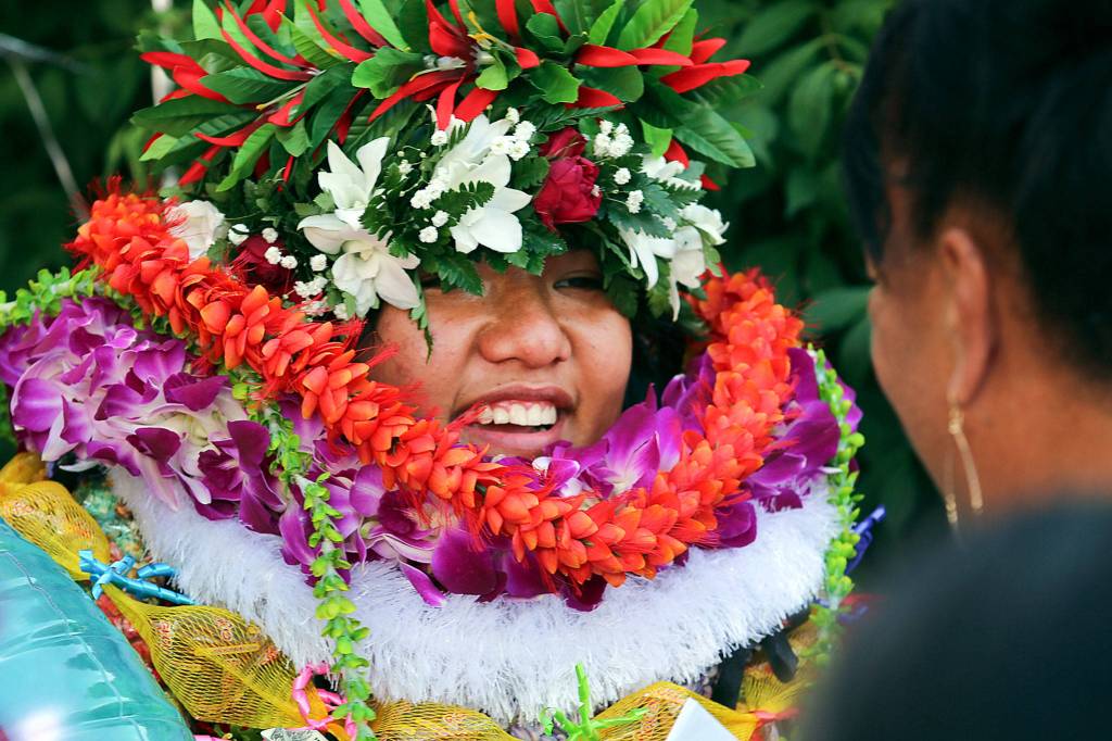 Scenes from the graduation of Marysville-Pilchuck High Schools Class of 2019 Wednesday afternoon at Angel of the Winds Arena in Everett on June 12, 2019. (Kevin Clark / The Herald)
