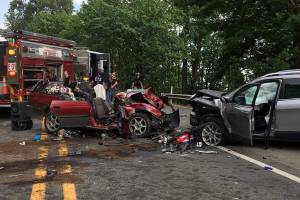 Man has life-threatening injuries after crash near Monroe