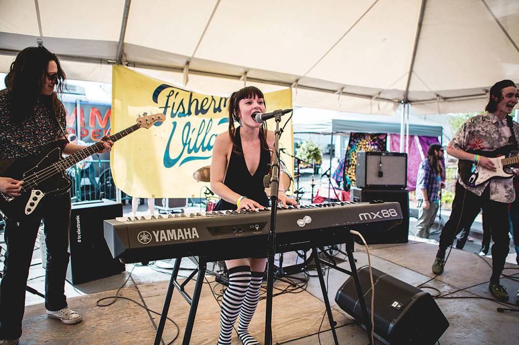 Tessa Tasakos and Narrow Tarot will perform at Everett Music Initiatives 7th Birthday and Solstice Party on June 21. (Abby Williamson)