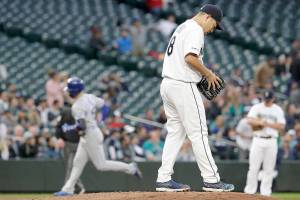 Seattle’s bats go silent in 9-0 loss to Royals