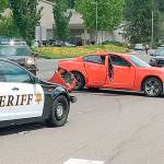 Highway closed at Maltby Road after robbery suspects crash