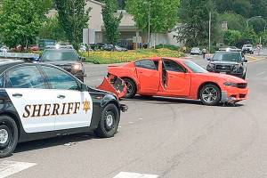 Highway closed at Maltby Road after robbery suspects crash