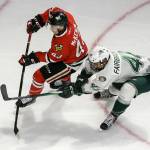 The Silvertips Gianni Fairbrother defends against Portlands Skyler McKenzie during a game in 2016 in Everett. (Kevin Clark / The Herald)