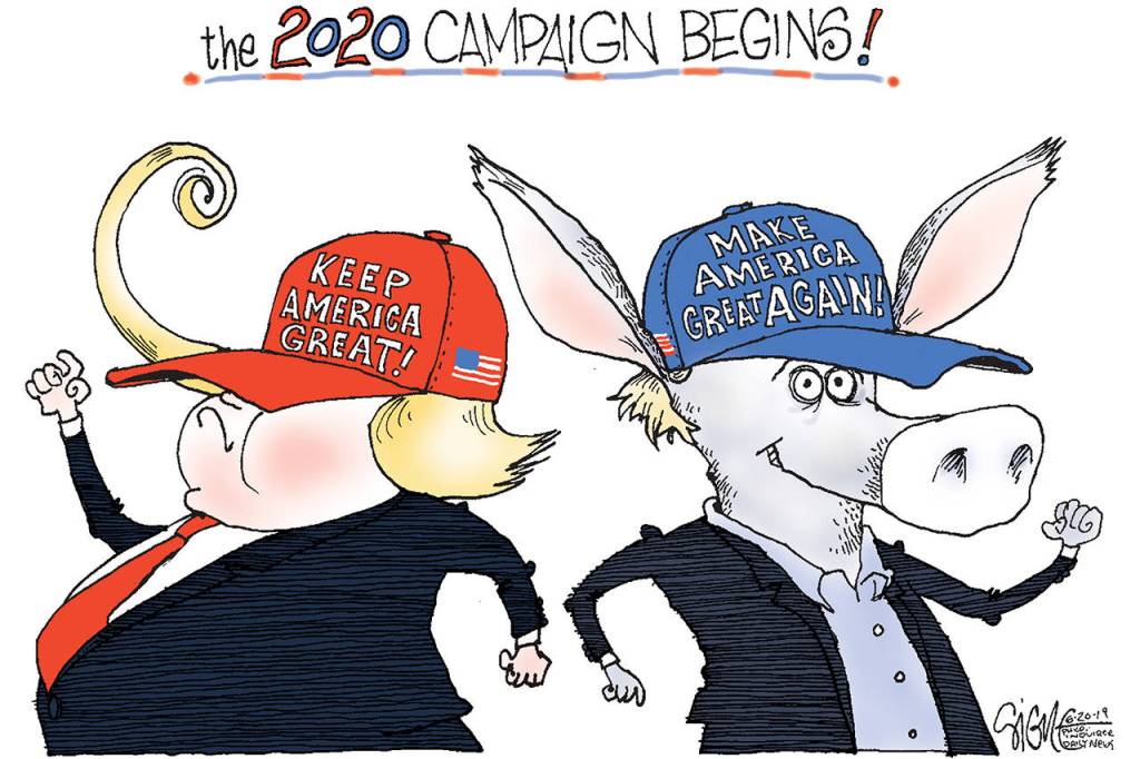 Editorial cartoons for Saturday, June 22