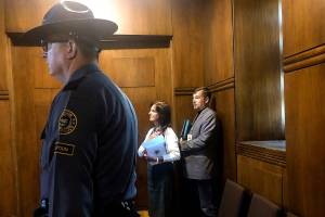 Democrats demand action on Republican who threatened police
