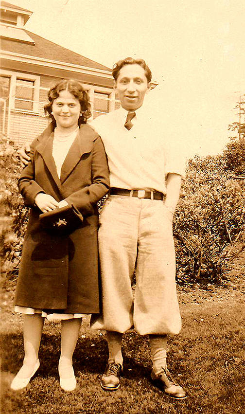 Billy Sturman and Mary Mann married in 1932. (Washington Jewish Museum)