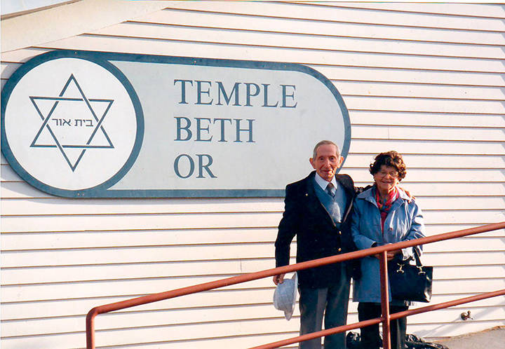 Billy and Mary Sturman were respected elders at Temple Beth Or in Everett. (Washington Jewish Museum)
