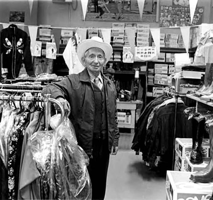 Billy Sturman switched to selling Western wear in 1935 and never looked back. (Washington Jewish Museum)