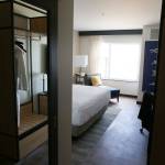 A room at Hotel Indigo at the Port of Everetts Waterfront Place. (Kevin Clark / The Herald)