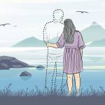 Before Mike died, she had very little experience with loss