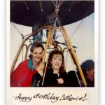 Catherine Bongiorno and Mike Lowry went on a hot balloon ride over Chateau Ste. Michelle Winery in 1994. (Family photo)