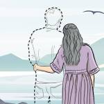Before Mike died, she had very little experience with loss