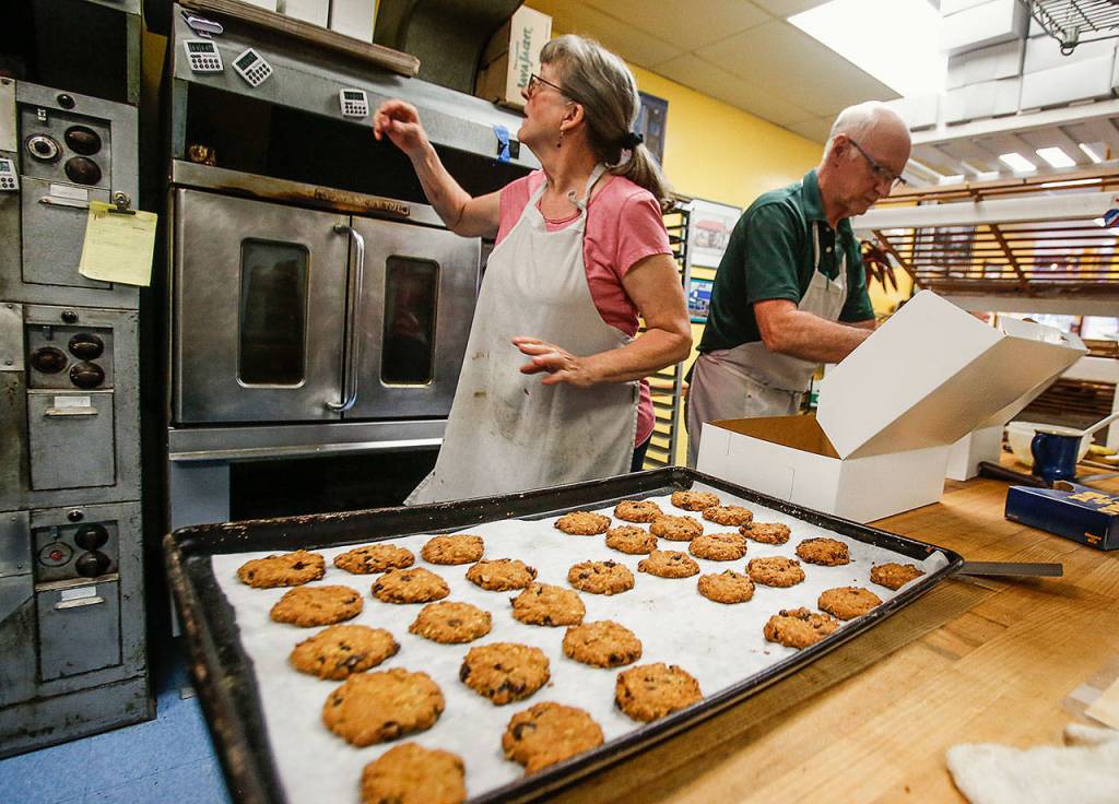 Mary Thorgerson Andrew Abt have been baking their customers favorites for 32 years. At 66, theyre ready to retire. (Dan Bates / The Herald)