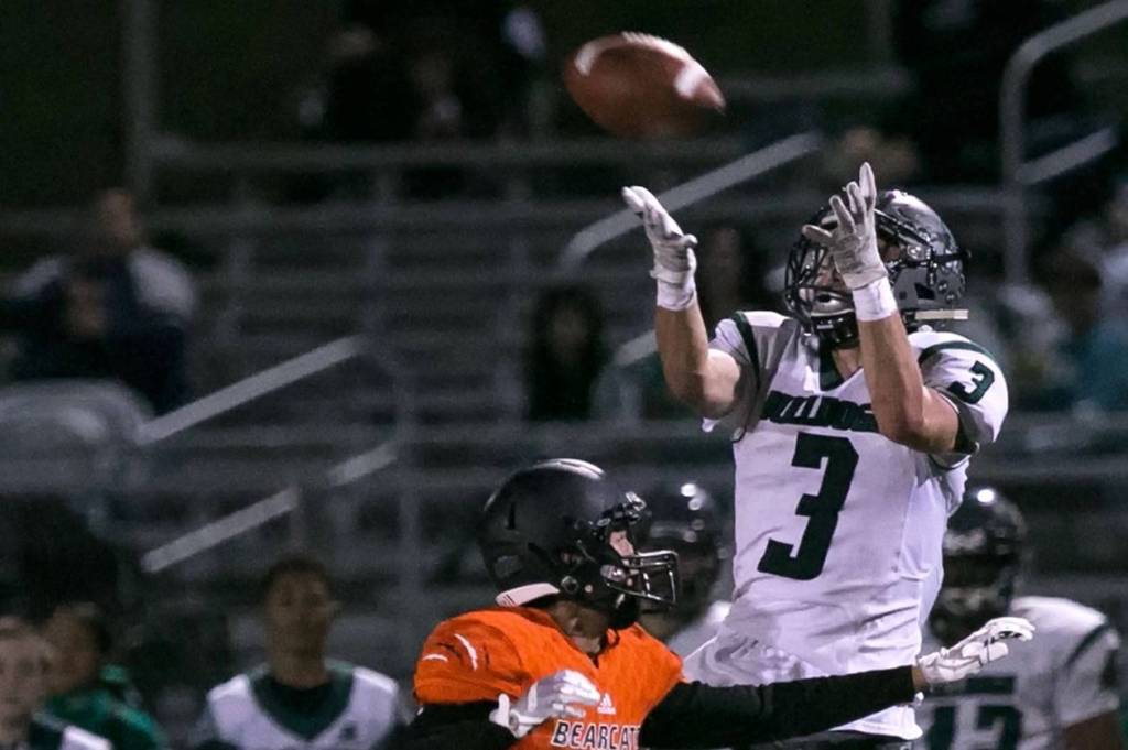 Mount Vernon beat Monroe 45-34 last year in an action-packed contest filled with big plays. (Kevin Clark / The Herald)