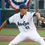 Then dazzles on mound, but AquaSox fall to Hawks 4-1