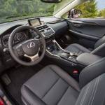 A touchpad in the center console of the 2019 Lexus NX 300h operates the infotainment system, but traditional buttons and dials are included for those who prefer them. (Manufacturer photo)