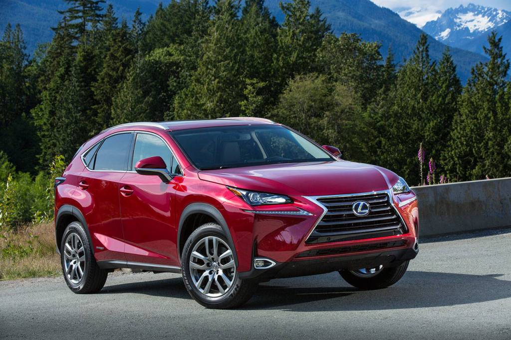 The 2019 Lexus NX 300h hybrid system uses a four-cylinder gasoline engine paired with an electric motor to produce 194 horsepower. (Manufacturer photo)
