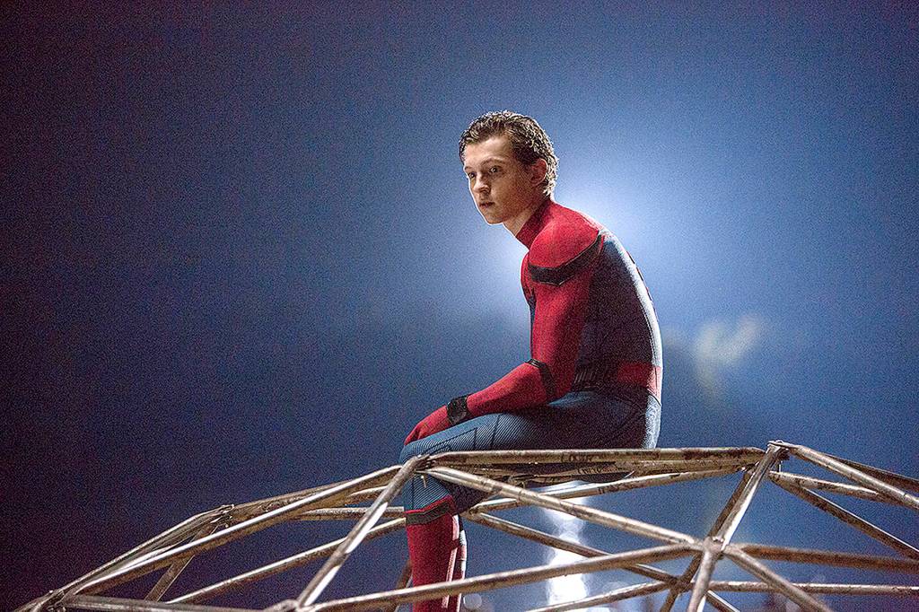Columbia Pictures                                Spider-Man is finally home where he belongs in Spider-Man: Homecoming: Marvel Studios. Tom Holland stars in this 2017 film, which ranks at No. 4.