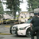 Man arrested in mobile home fire that killed 4