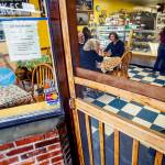 Luscious aromas waft from fresh rolls, filling the warm air passing through the screen door at Sky River Bakery in Monroe. (Dan Bates / The Herald)
