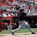 Rookie’s first career HR gives Angels a sweep of the Mariners