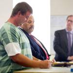 Michael Spieker reads a statement to the court before he is sentenced to 8½ years in prison last Thursday in Everett. (Andy Bronson / The Herald)