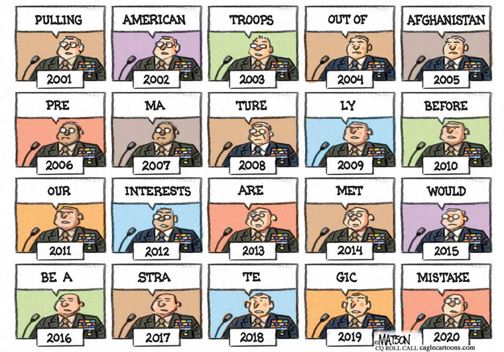 Editorial cartoons for Thursday, July 18