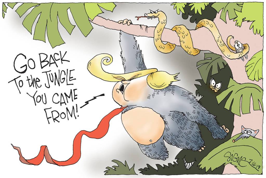 Editorial cartoons for Thursday, July 18