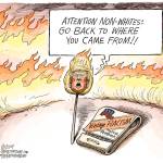 Editorial cartoons for Thursday, July 18