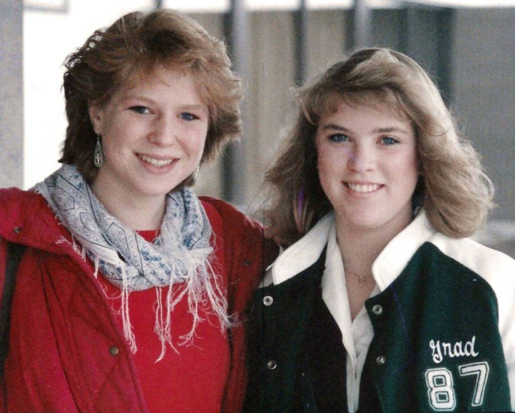 Tanya Van Cuylenborg with her best friend May Robson. (Courtesy of John Van Cuylenborg)