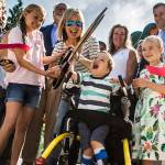 Edmonds boy with cerebral palsy inspires inclusive playground