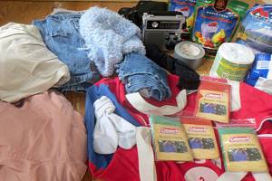 They’re prepared for ‘the Big One’ with back yard emergency kit