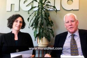 Reporter Lizz Giordano talks light rail, Everett Station