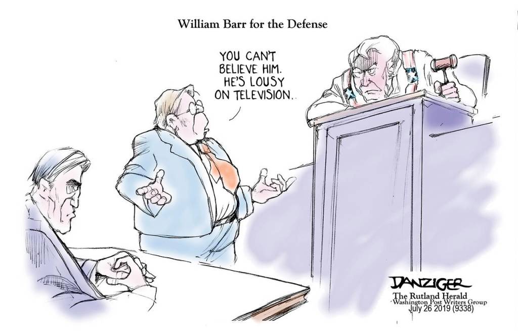 Editorial cartoons for Monday, July 29