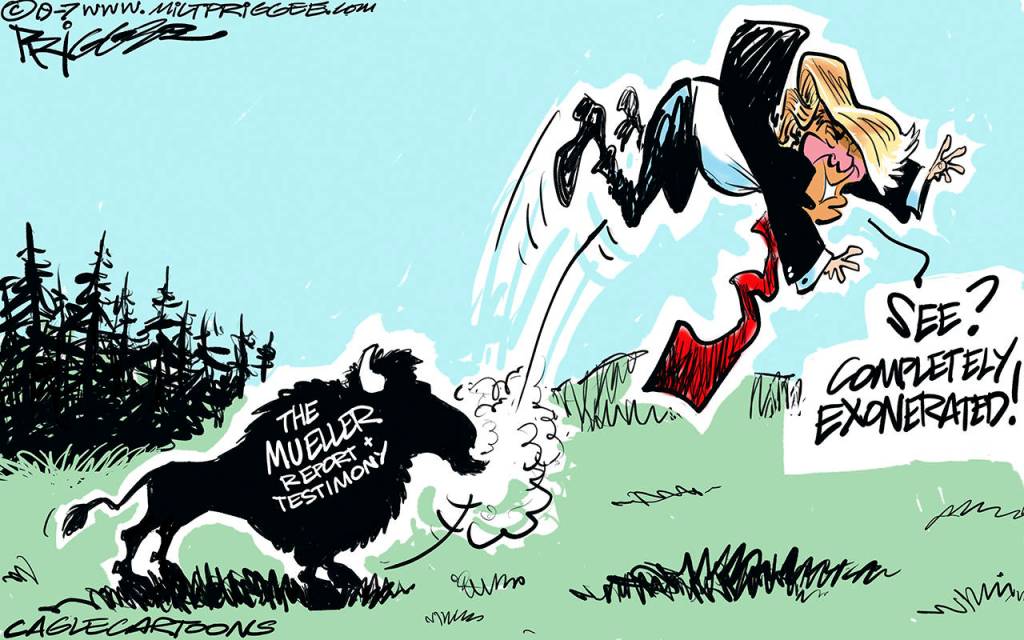 Editorial cartoons for Monday, July 29