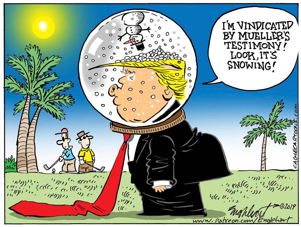 Editorial cartoons for Monday, July 29