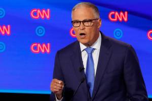 Inslee confronts Biden over climate crisis in second debate