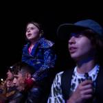 Nahko And Medicine For The People fans sing along to one of their songs during the first day of Summer Meltdown on Thursday, Aug. 1, 2019 in Darrington, Wash. (Olivia Vanni / The Herald)