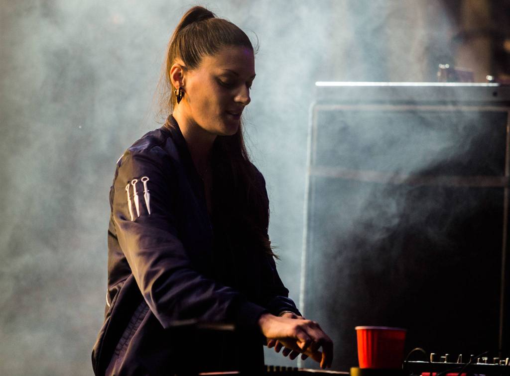 CloZee performs during the second day of Summer Meltdown on Friday, Aug. 2, 2019 in Darrington, Wash. (Olivia Vanni / The Herald)