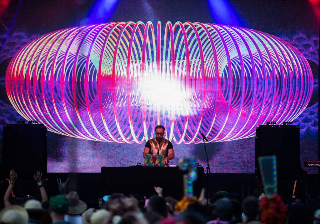 The Polish Ambassador performs during the third day of Summer Meltdown on Saturday, Aug. 3, 2019 in Darrington, Wash. (Olivia Vanni / The Herald)