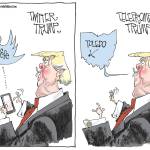 Editorial cartoons for Wednesday, Aug. 7